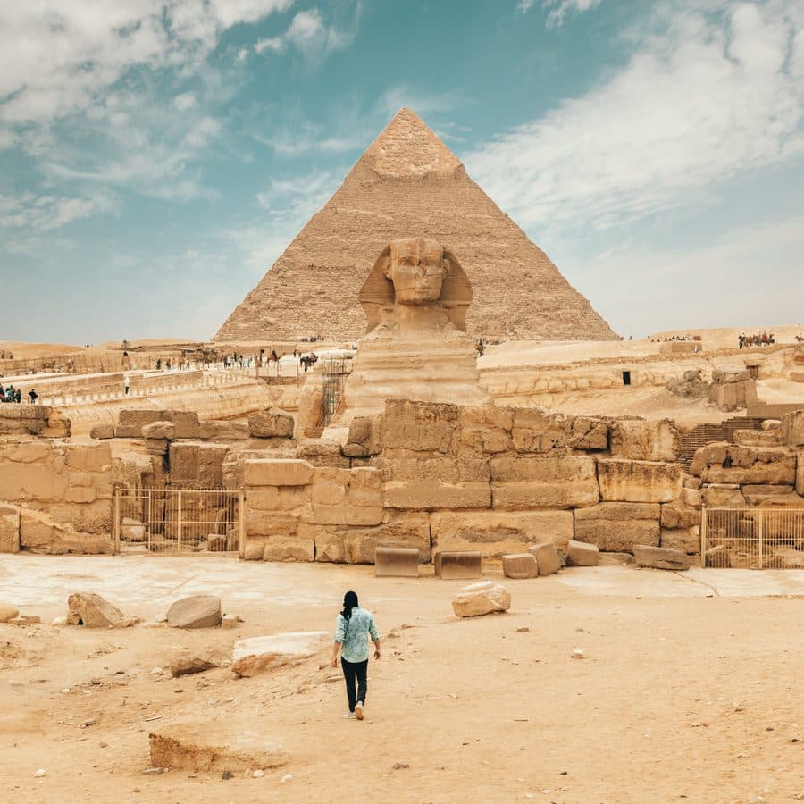 Pyramids at Giza